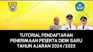PENDAFTARAN PPDB SMP 2024/2025