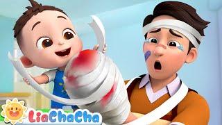 Boo Boo Song (Home Version) | Play Safe Song for Kids + More LiaChaCha Kids Songs & Nursery Rhymes