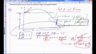 VNV CLASSES - IIT JEE Maximum Range in Projectile from a Height