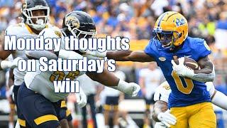 Monday thoughts on Saturday's game | The Morning Pitt: 9/2/2024