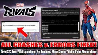 How to Fix Marvel Rivals Crashing | How to Fix Marvel Rivals Error An Unreal Process Has Crashed