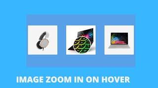 How to Create a jquery image zoom on hover