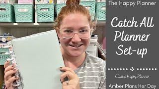 My 2022 Planner Setup | Catch All Planner | The Happy Planner