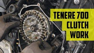 Tenere 700 Clutch plate change - CP2, MT-07