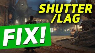 How to Fix Stutter/Lag Performance Issue in Hogwarts Legacy (PC)