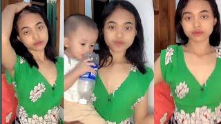 BIGO LIVE HOT MAMA MUDA GOYANG KELIHATAN C3LANA DALAMNYA