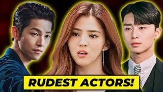 Rudest Korean Actors According to Reporters (2024 UPDATE)