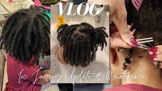 Why This Is the BEST Hairstyle for My Child With Autism (Loc Journey Update + Re-Twisting) | VLOG