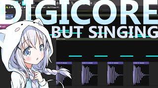 hyperpop digicore tutorial but it's all singing