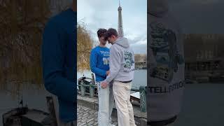 We are in Paris  #paris #boys #gay #couple #wonderful #happiness #creators #shorts