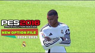 PES 2016 | NEW OPTION FILE RSP PATCH 24/2025 | PC