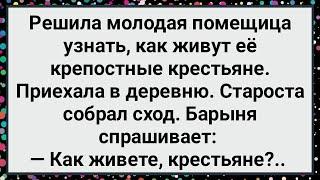 Как Барыня Приехала в Деревню! Большой Сборник Свежих Смешных Жизненных Анекдотов!