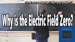 Why is the Electric Field Inside a conductor Zero?