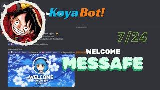 Koya Bot ile Discord Sunucunuza Otomatik Giriş Mesajı Ayarlama | Detaylı Rehber