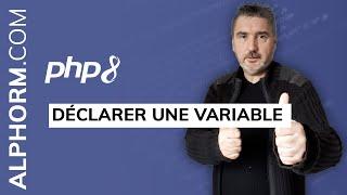 Formation PHP 8 : Comment déclarer une variable - Vidéo Tuto