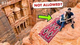 Inside the Lost City of Petra! (2nd WONDER OF WORLD)