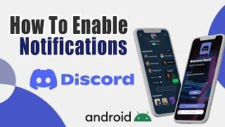 How To Turn On  Discord Notifications On Android