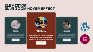 Free Elementor ZOOM & BLUR Hover Effect | Free Elementor Tricks | WordPress Elementor Tutorial 2023