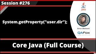 System.getProperty("user.dir") - Java - Part 276