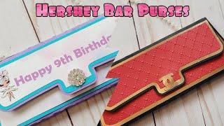 How to make hershey bar purses ( embossed)