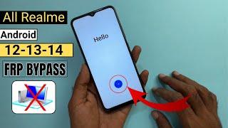 How To Bypass Verify Pin After Factory Reset Realme 2024| Android 12/13/14 | Without Pc