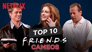 Top 10 Cameos from Friends ft. Brad Pitt, Julia Roberts, Bruce Willis, Winona Ryder | Netflix India