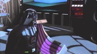 Darth Sidious Kills Darth Vader