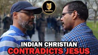 Muslim Educates Indian Christian About Christianity | Hashim | Speakers Corner