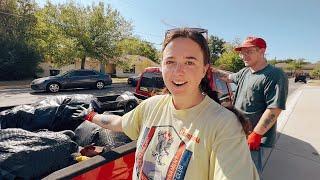 Trash Bags FULL of Clothes in the Dumpster!