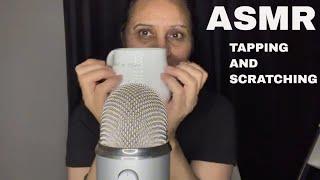 asmr tapping and scratching no talking