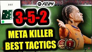 Best 352 Meta Destroying Tactics (OP Formation?!) to Win More Games (Elite Division) on FC 24