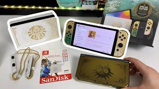 Zelda Switch Unboxing | Tears of the Kingdom Special Edition