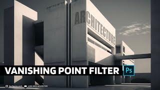 The Vanishing Point Filter for architecture rendering in Photoshop