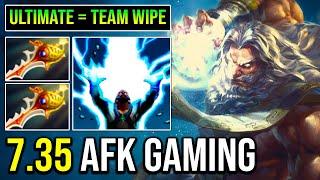 CRAZIEST AFK Gaming Zeus 5x Rapiers + Ultimate Wipe The Entire Map Dota 2