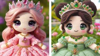 Princess Doll Amigurumi| Crochet Ideas 29 #crochet #ideas #cute #amigurumi #doll #princess