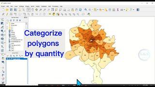 How to categorize polygons by values in QGIS