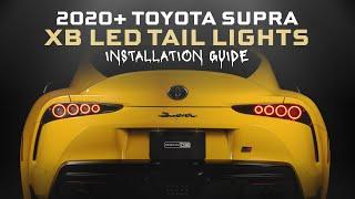 Upgrade Your 2020+ Toyota A90 Supra with MK4-Style XB LED Tail Lights by Morimoto Lighting