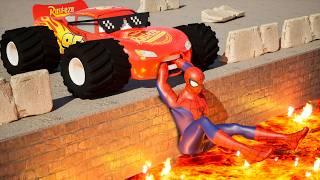 Epic Escape From Spiderman Amazing Maze from Lightning Mcqueen #19