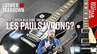 I THINK Gibson MAY be Building their Les Paul's Wrong!?!