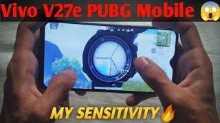 Vivo V27e Ki PUBG Mobile Sensitivity Setting  Vivo V27e PUBG Mobile Sensitivity  0 Recoil scope