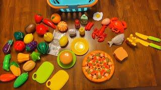 HOLYFUN 100 PCS Cutting Play Food Toy Set REVIEW