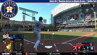 MLB The Show 24 | Houston Astros vs Atlanta Braves | Game 20