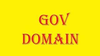 what is gov domain