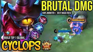 CYCLOPS BEST BUILD 2024 | BUILD TOP GLOBAL CYCLOPS GAMEPLAY | MOBILE LEGENDS