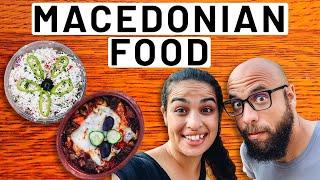 We tried Macedonian (Street) Food in Lake Ohrid Macedonia (Travel Vlog & Food Tour 2021)