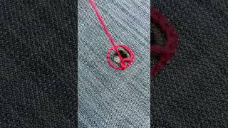 fix cigarette burn hole in clothes #fix #sewing #shorts #girlycraft