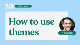 How to use themes on WordPress.com
