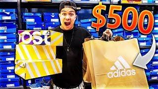 THE $500 ADIDAS OUTLET CHALLENGE!!