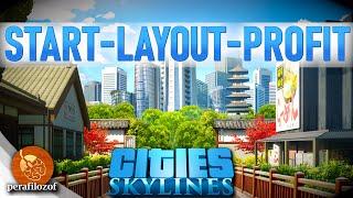  How to Start a New city and make Money, be Profitable | Tutorial for Cities: Skylines | Guide #1