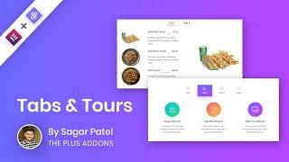 Tutorial : How to create Tabs and Tours using Widget of The Plus Addons for Elementor?